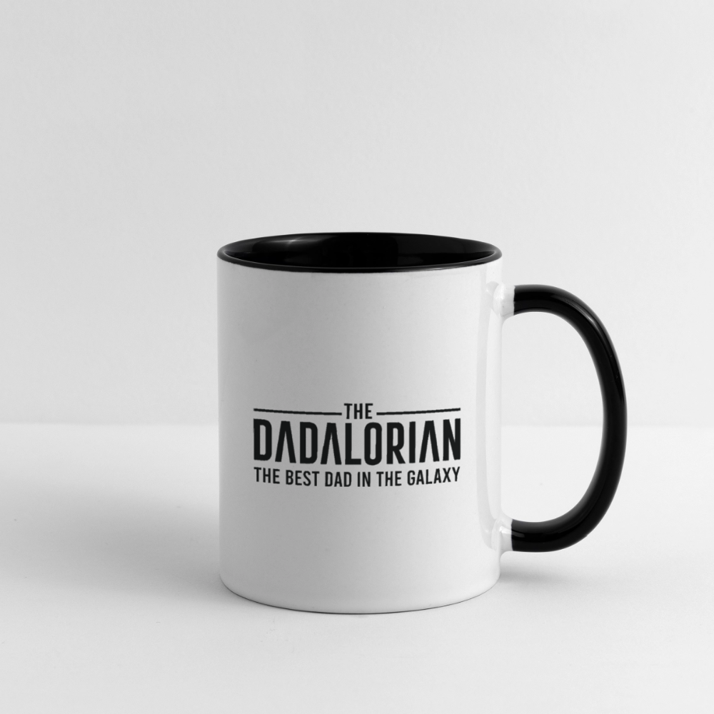 The Dadalorian Coffee Mug – Best Dad in the Galaxy Gift Color: white/black