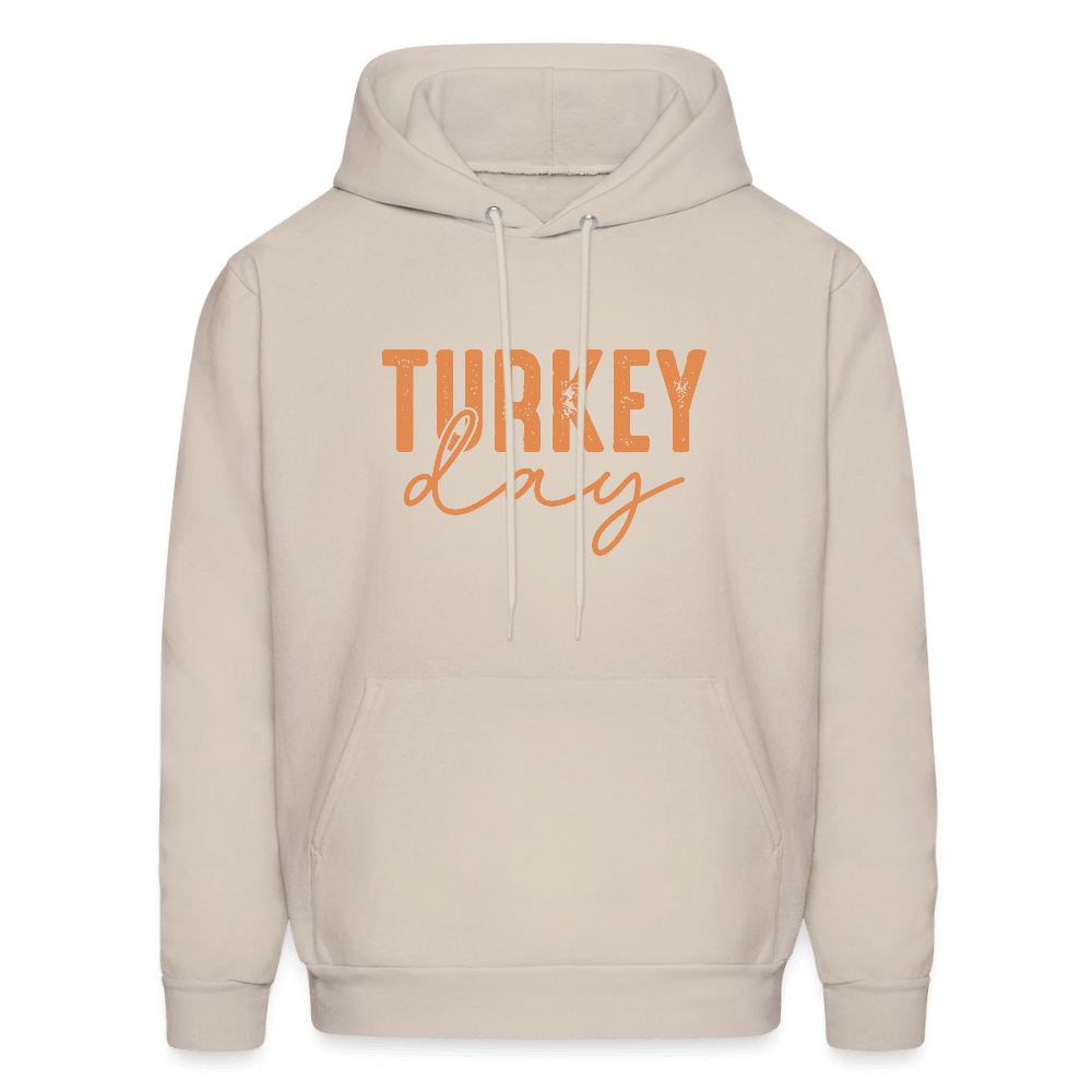 Turkey Day (Thanksgiving) Hoodie Color: Sand