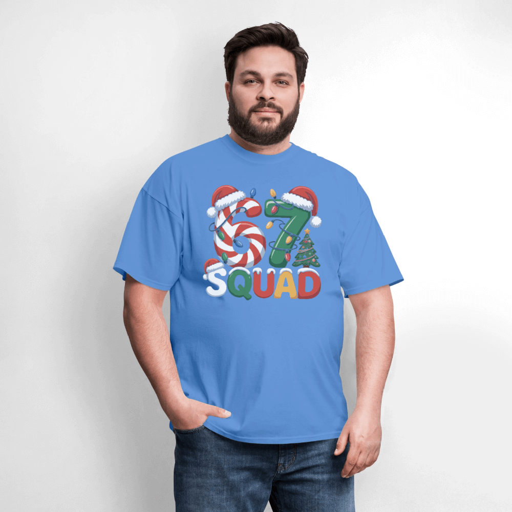 Six Seven Squad - Christmas 67 T-Shirt Color: forest green