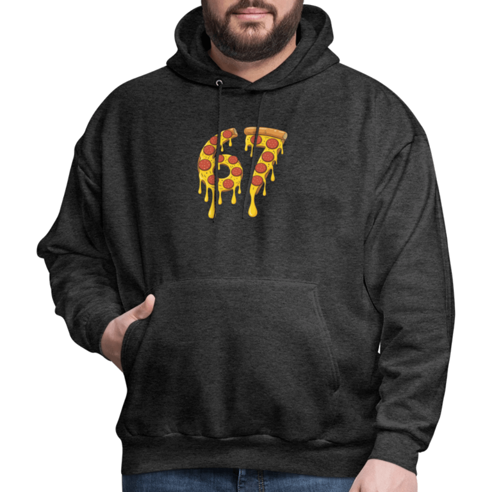 Six Seven 67 Pizza Hoodie Color: navy