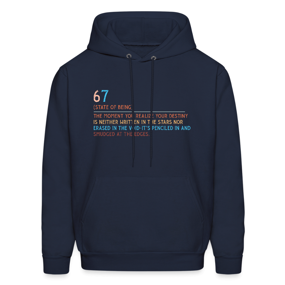 Six Seven Definition 67 Hoodie Color: navy