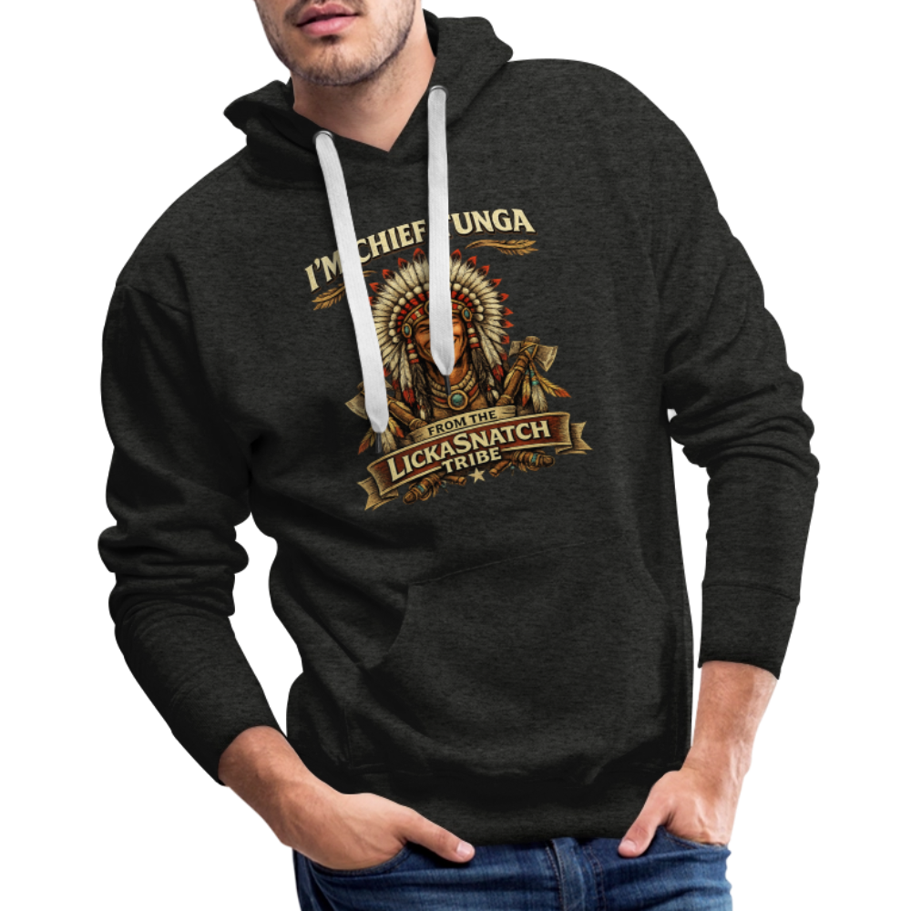 I’m Chief Tunga From the Lickasnatch Tribe Hoodie Color: White