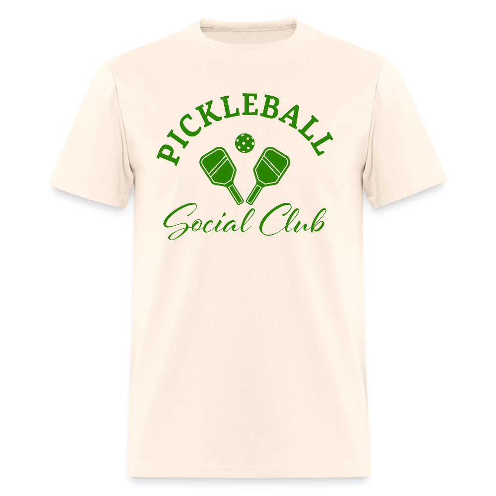Pickleball Social Club T-Shirt - natural