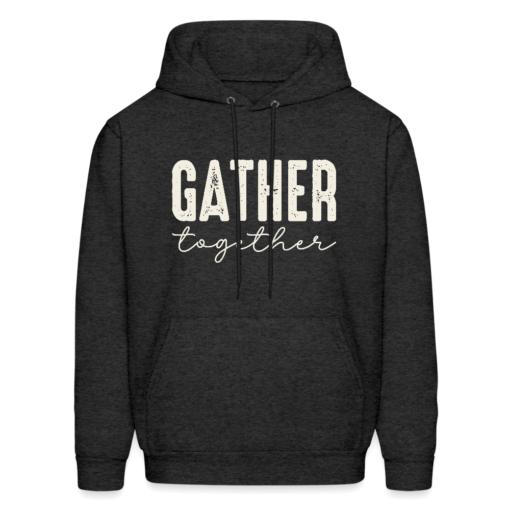 Gather Together (Thanksgiving) Hoodie Color: charcoal grey