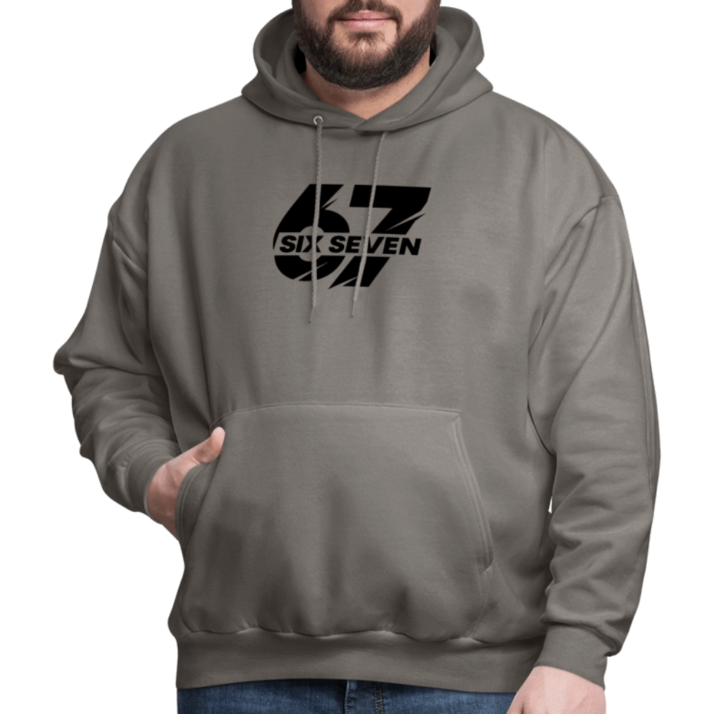 Six Seven 67 Hoodie Color: heather gray