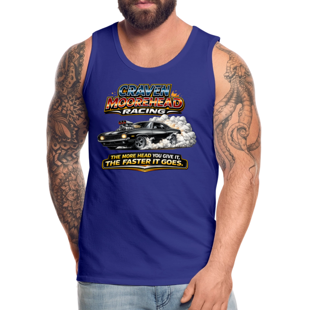 Craven Moorehead Racing Tank Top Color: White