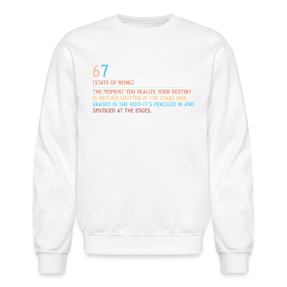 Six Seven Definition 67 Sweatshirt - white