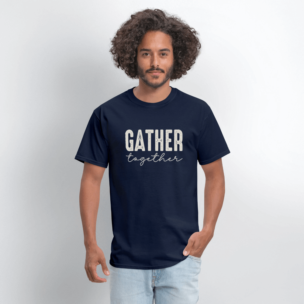 Gather Together (Thanksgiving) T-Shirt Color: safari
