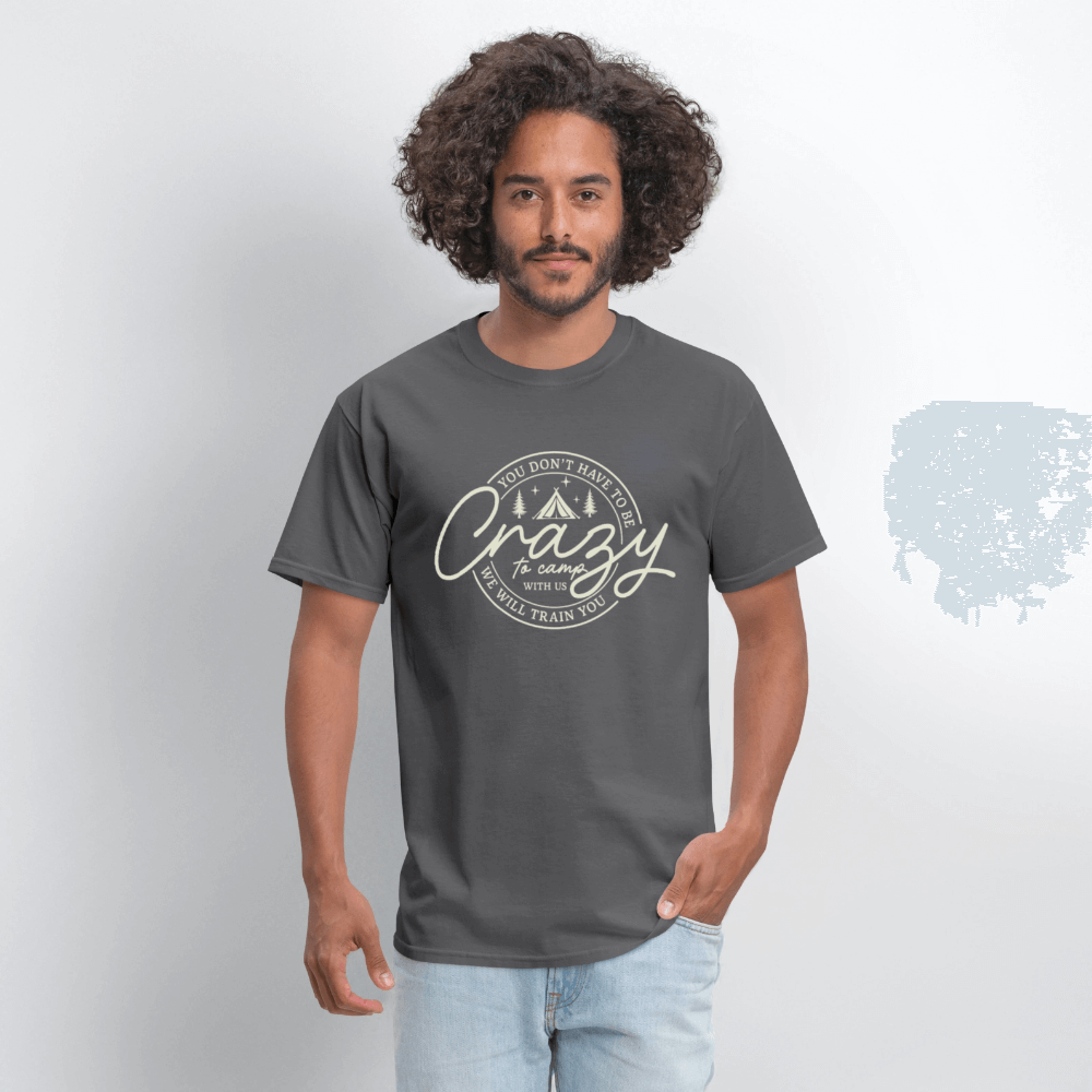 Crazy Camping T-Shirt Color: safari