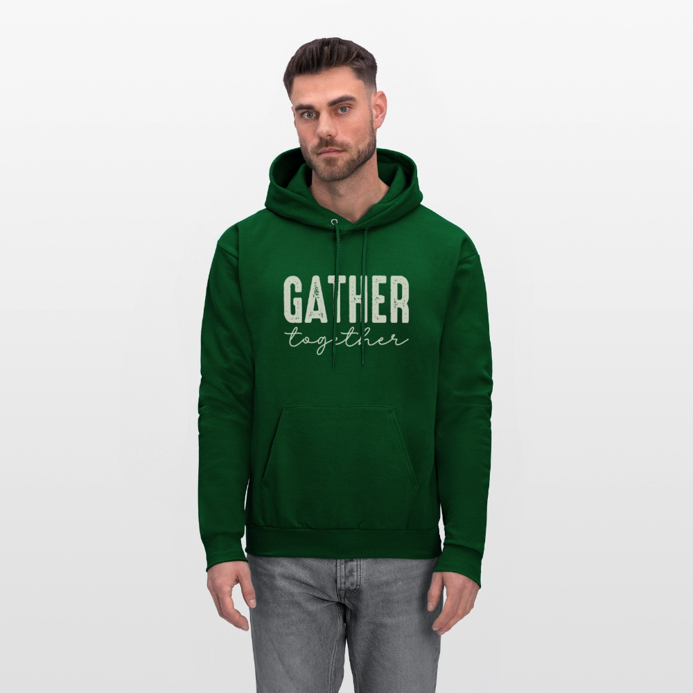 Gather Together (Thanksgiving) Hoodie - forest green