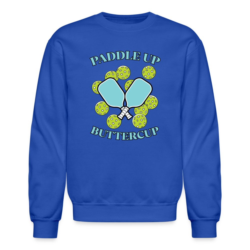 Paddle Up Buttercup Sweatshirt Color: royal blue