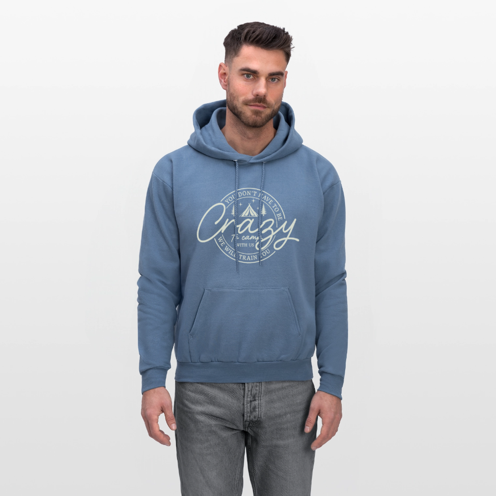 Crazy Camping Hoodie - denim blue