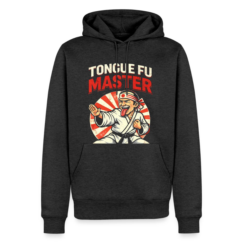 Tongue FU Master Premium Hoodie Color: Heather Anthracite
