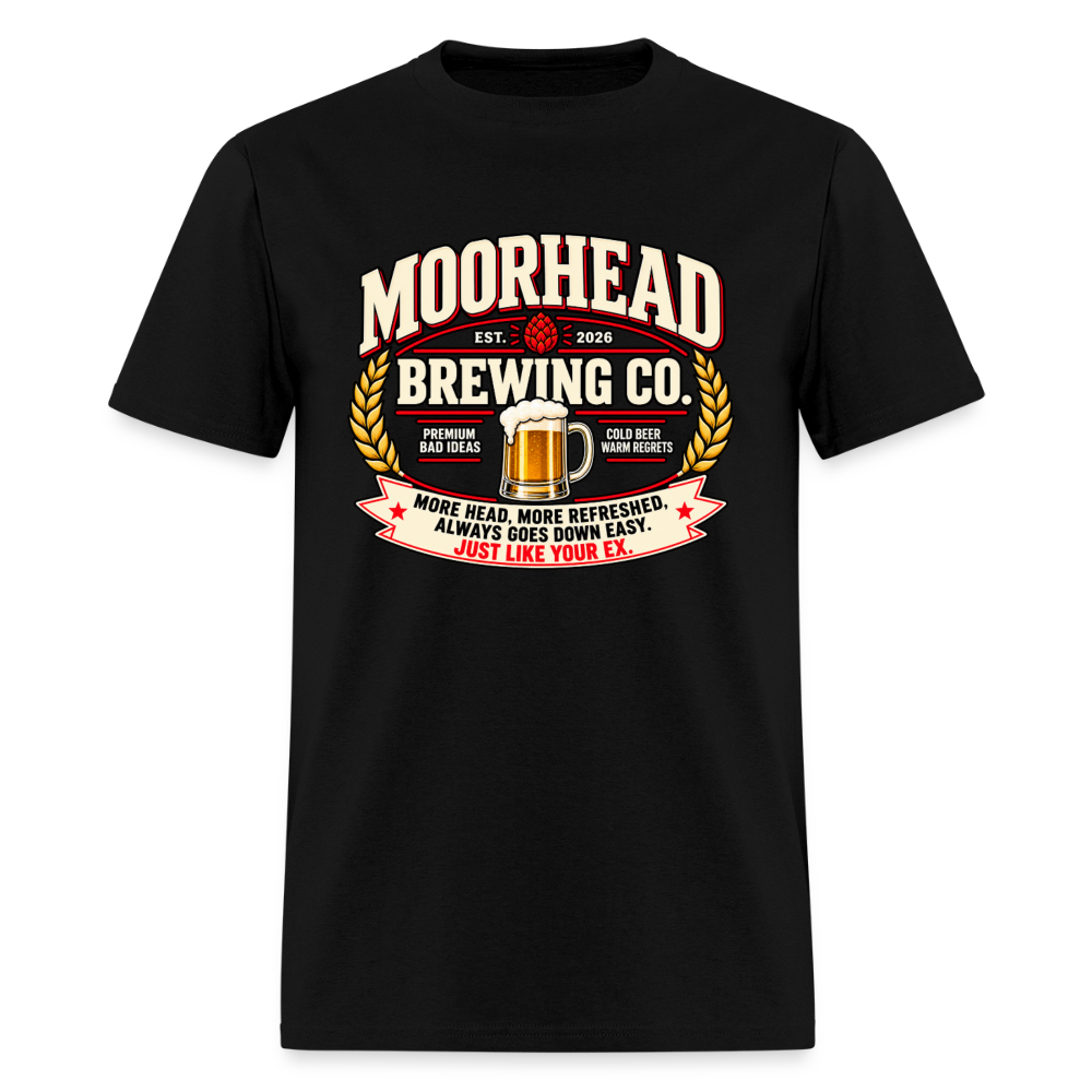 Moorhead Brewing Co. T-Shirt Color: black
