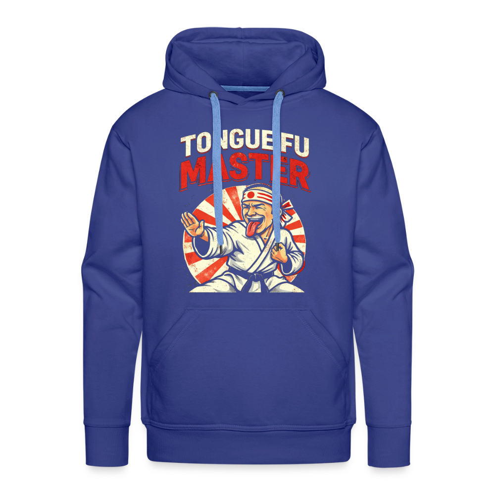 Tongue FU Master Premium Hoodie Color: Royal Blue