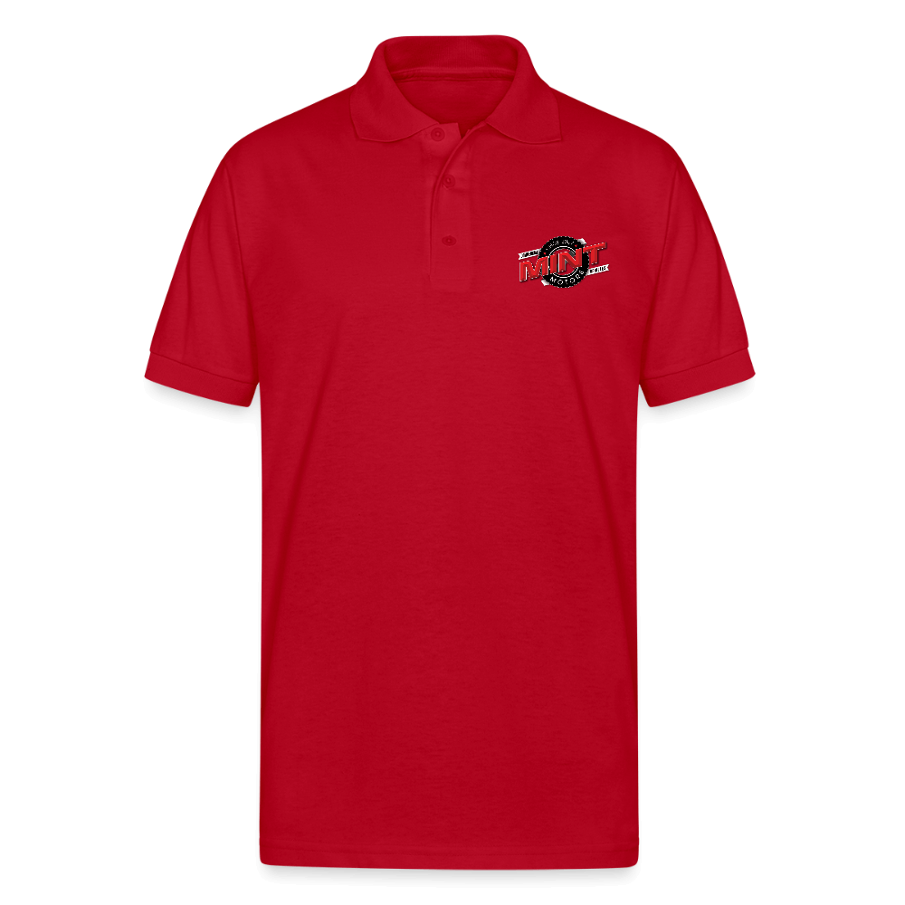 Mint Motors - Unisex 50/50 Jersey Polo Color: red
