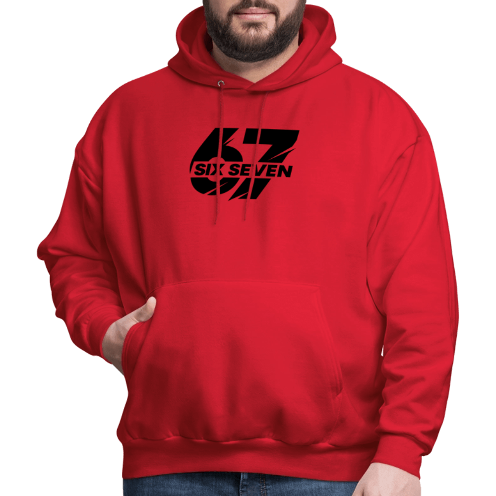 Six Seven 67 Hoodie Color: heather gray