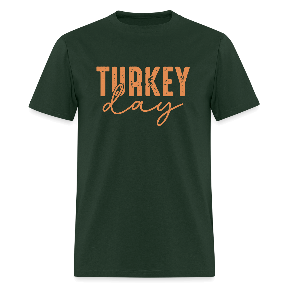 Turkey Day (Thanksgiving) T-Shirt Color: safari