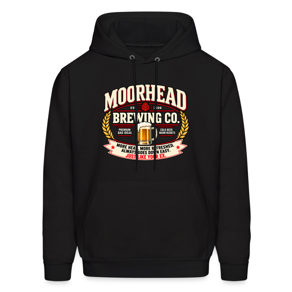 Moorhead Brewing Co. Hoodie Color: Black