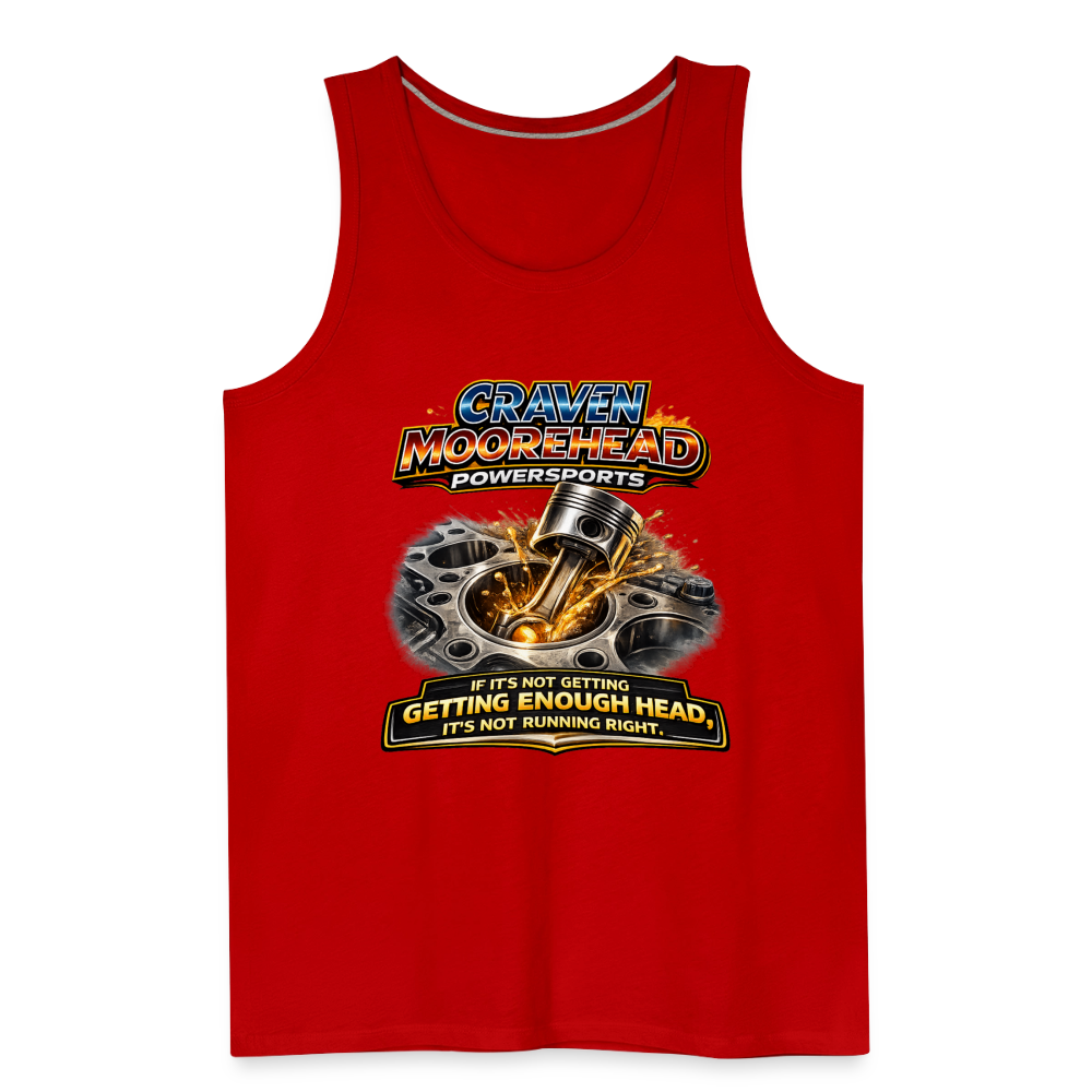 Craven Moorehead PowerSports Tank Top Color: White