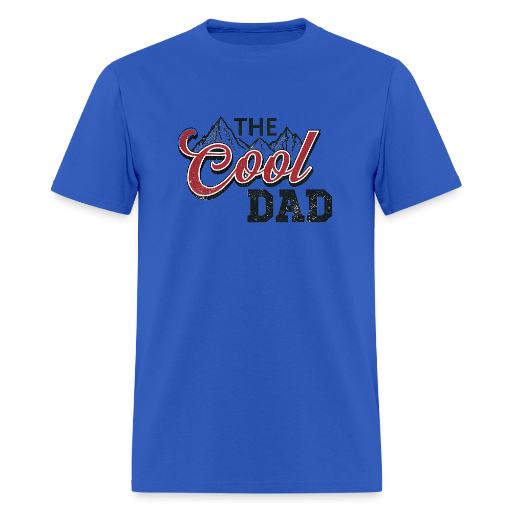 The Cool Dad T-Shirt - royal blue