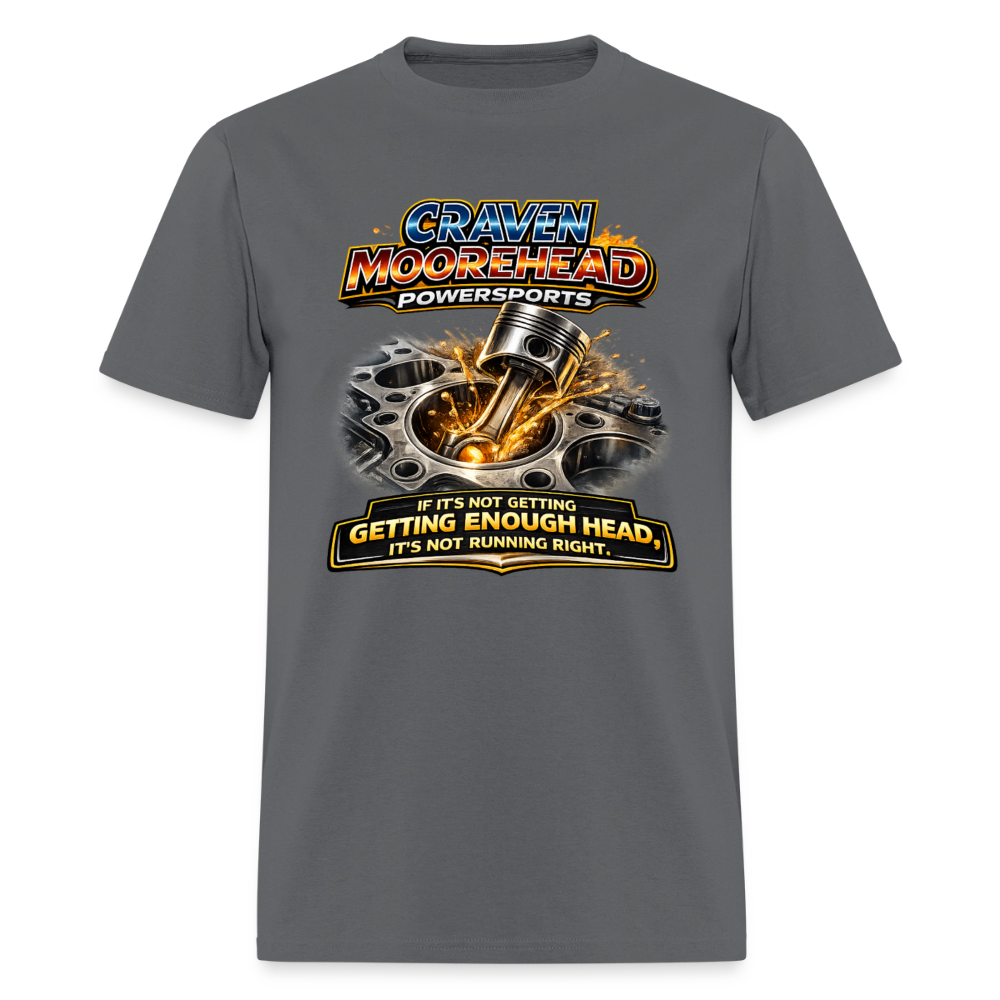 Craven Moorehead PowerSports T-Shirt Color: Charcoal