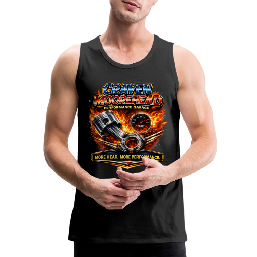 Craven Moorehead Performance Tank Top Color: Black