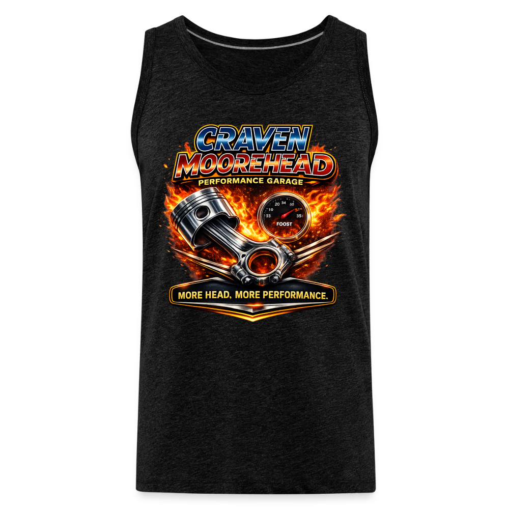Craven Moorehead Performance Tank Top Color: Deep Navy