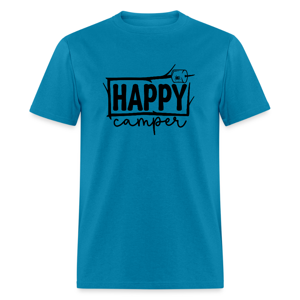 Happy Campers (Outdoors) T-Shirt - turquoise
