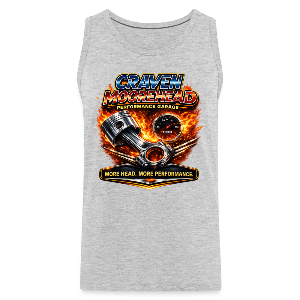Craven Moorehead Performance Tank Top Color: Deep Navy