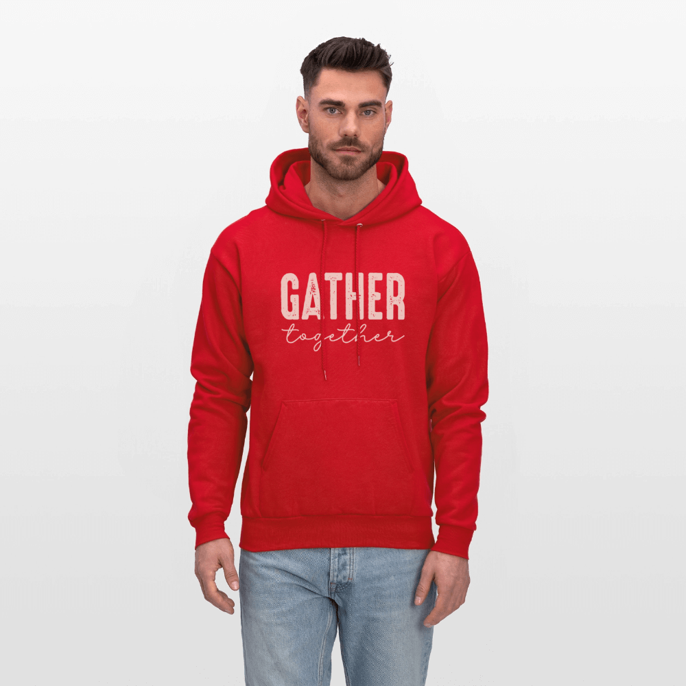 Gather Together (Thanksgiving) Hoodie Color: Sand