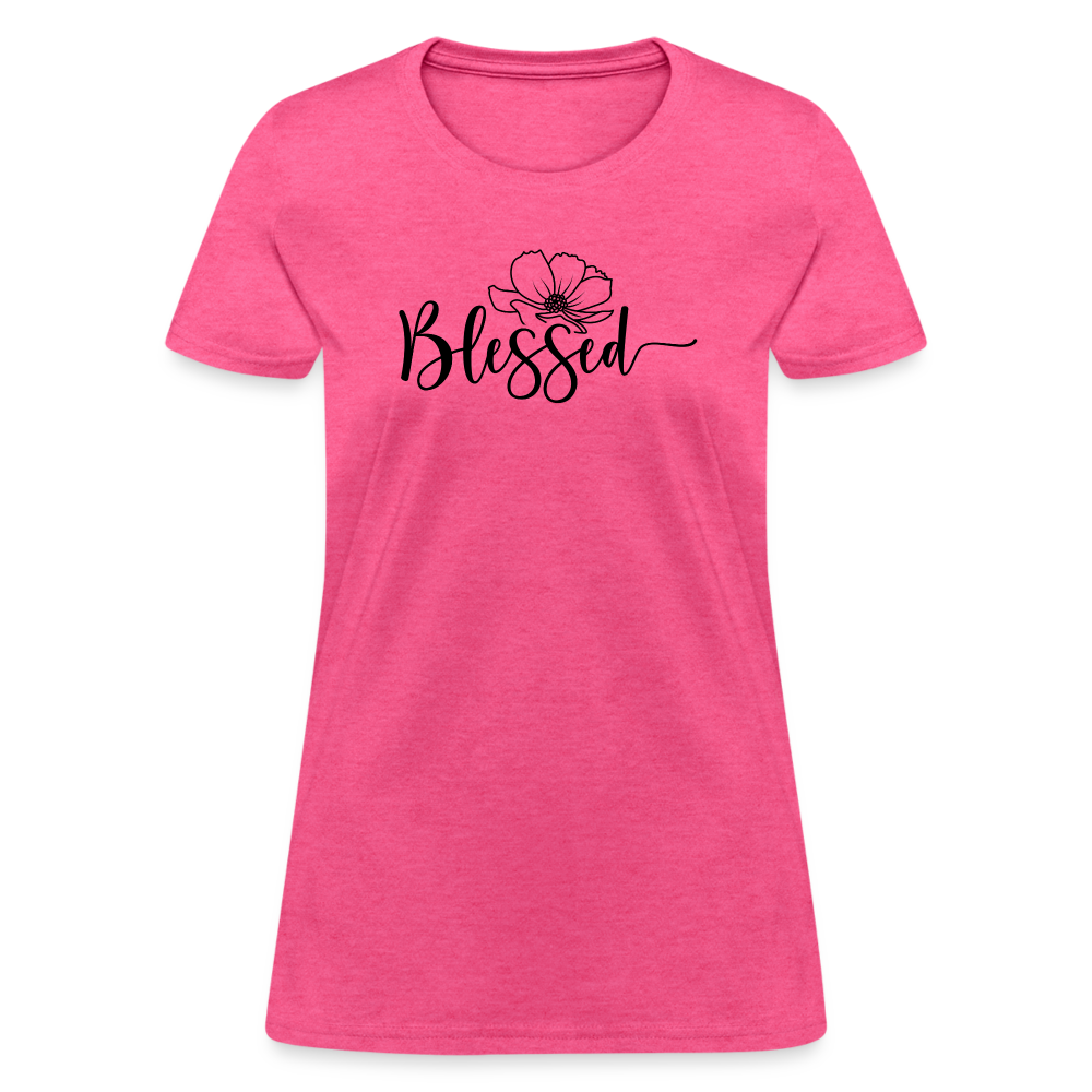 Blessed Women's T-Shirt - heather pink