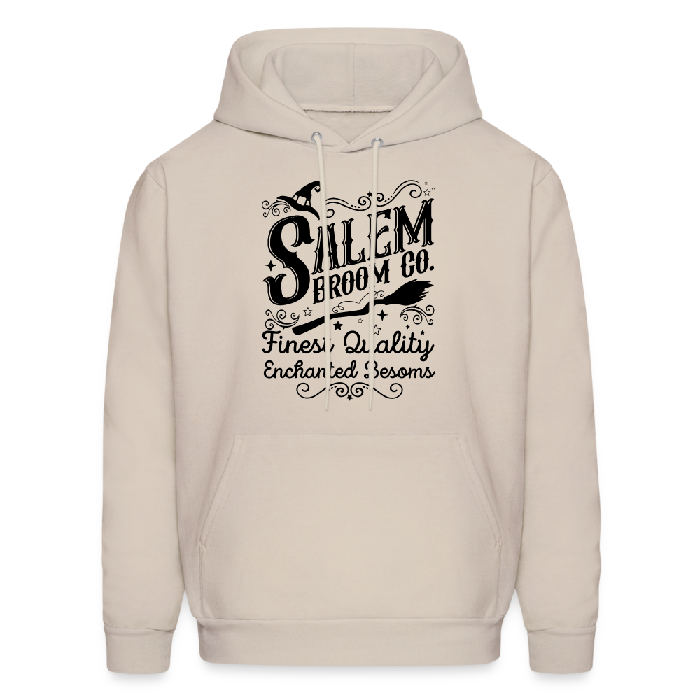 Salem Broom Co. Finest Quality Enchanted Besoms Hoodie (Halloween) - Sand