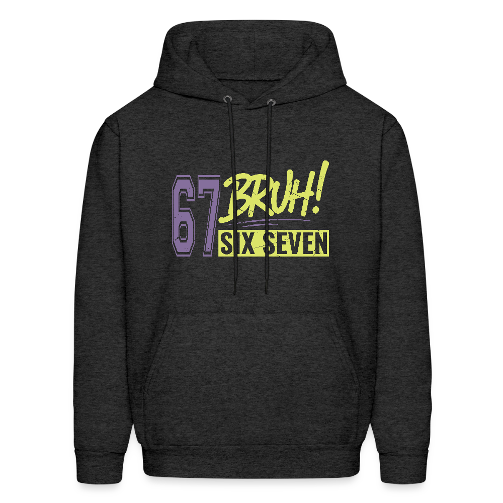 Six Seven Bruh 67 Women's Hoodie - charcoal grey