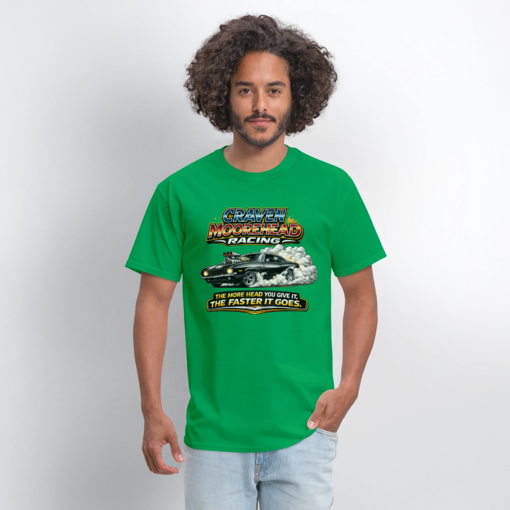 Craven Moorehead Racing T-Shirt Color: Heather Gray