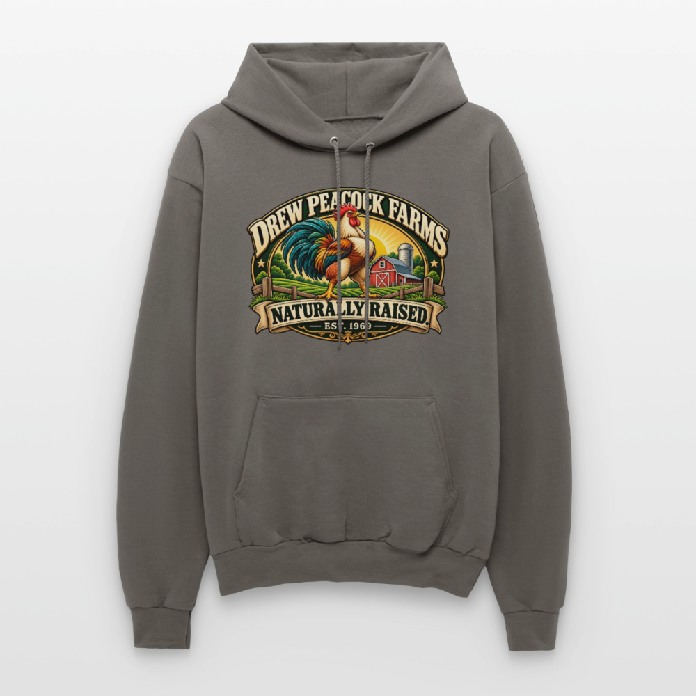 Drew Peacock Farms Hoodie - asphalt gray
