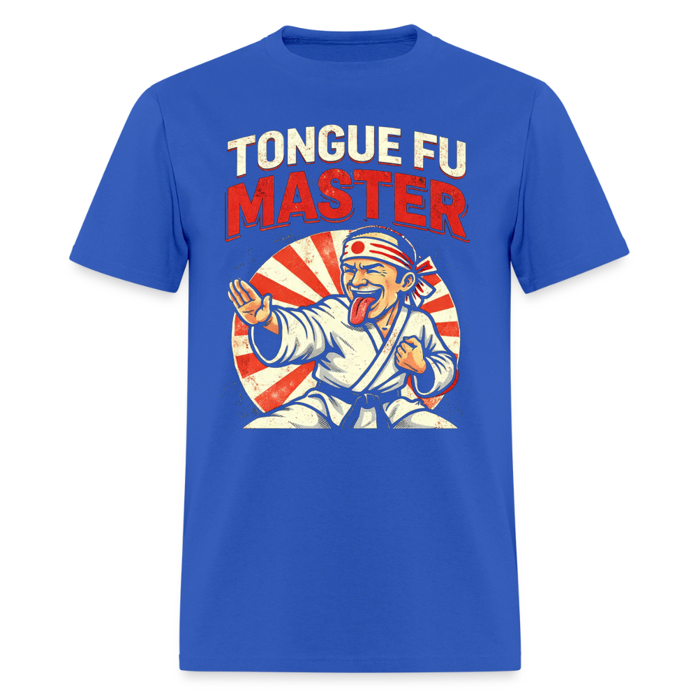 Tongue FU Master T-Shirt Color: Royal Blue