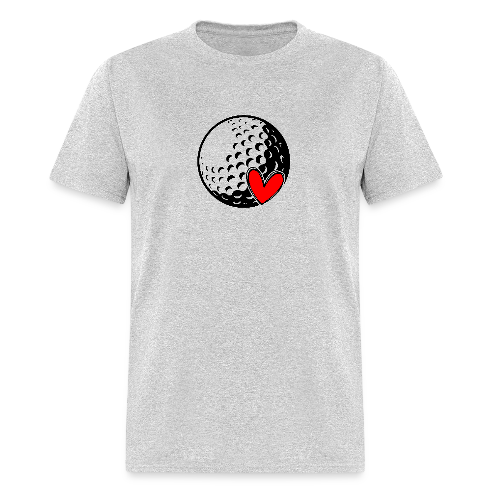 Love Golf T-Shirt - heather gray