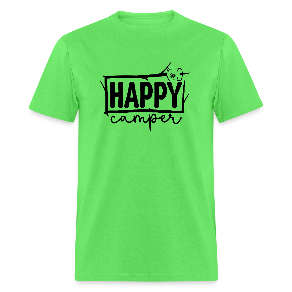 Happy Campers (Outdoors) T-Shirt - kiwi