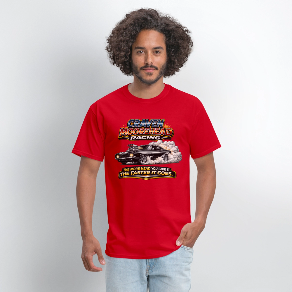 Craven Moorehead Racing T-Shirt Color: Heather Gray