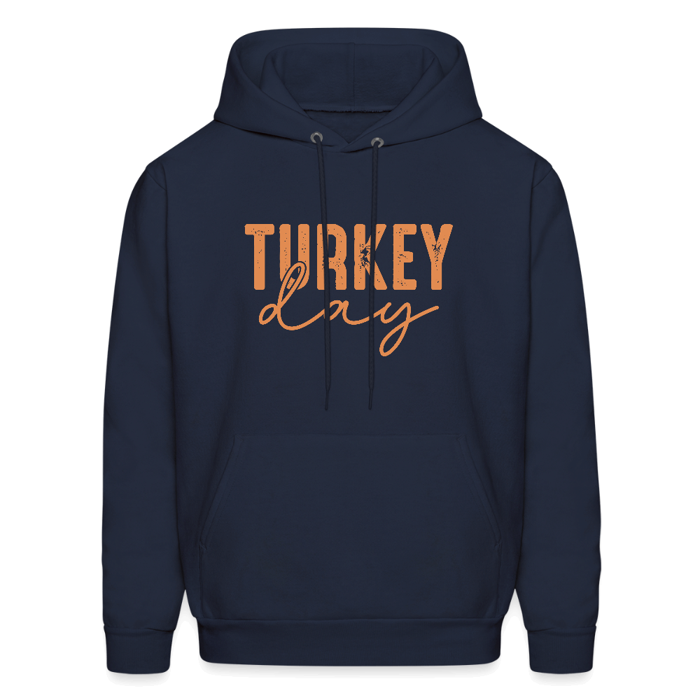 Turkey Day (Thanksgiving) Hoodie Color: navy