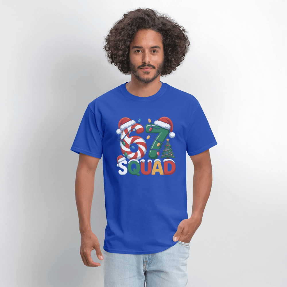 Six Seven Squad - Christmas 67 T-Shirt Color: forest green