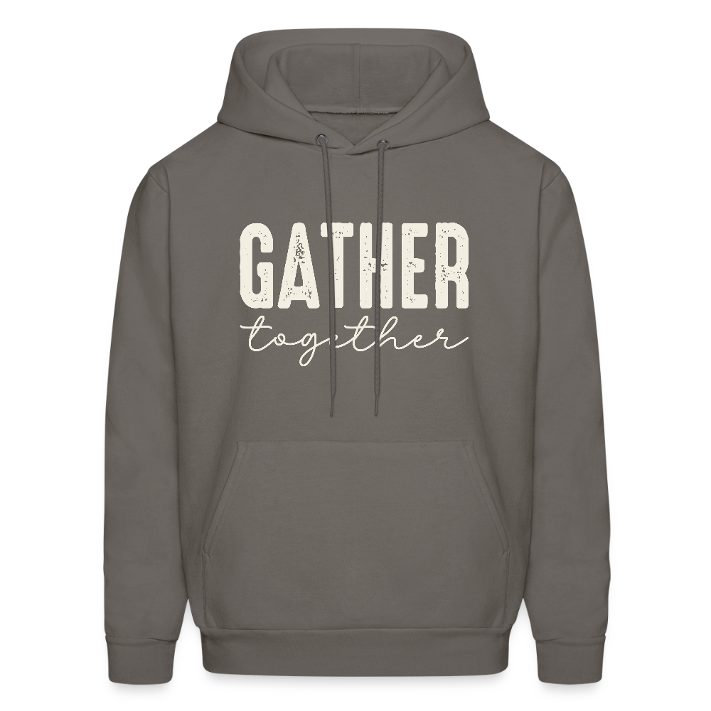 Gather Together (Thanksgiving) Hoodie - asphalt gray
