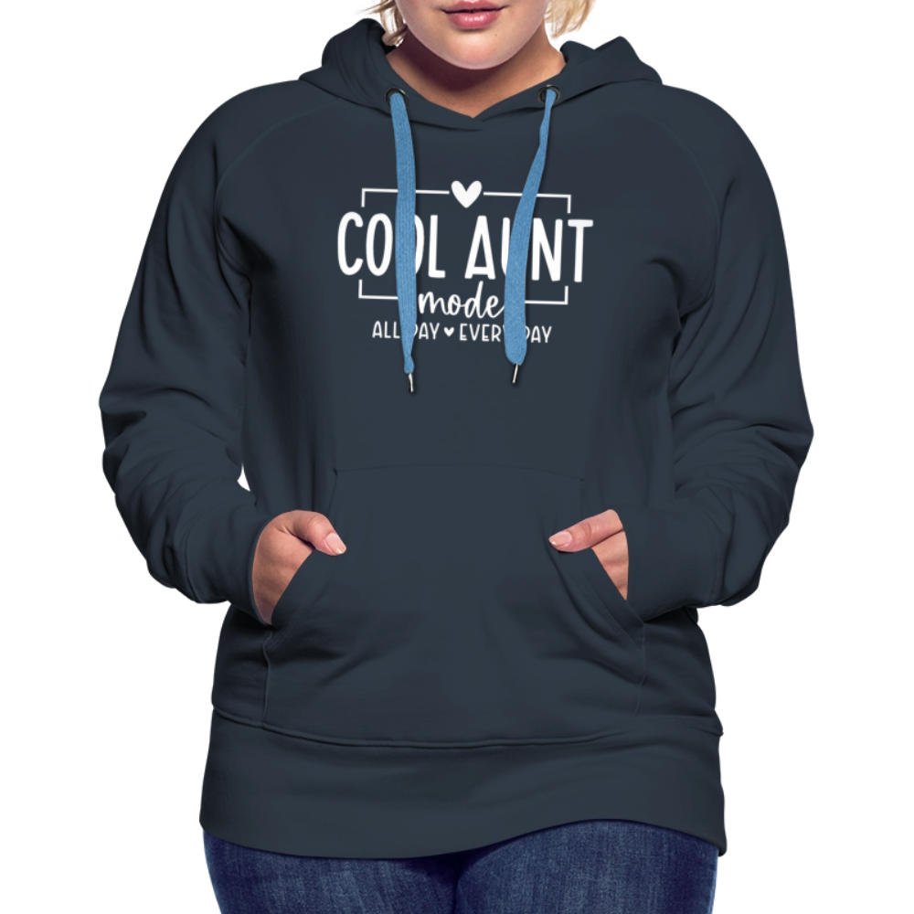 Cool Aunt Mode Women’s Premium Hoodie - navy