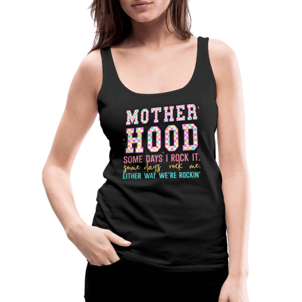Motherhood We’re Rocking It Women’s Tank Top - black