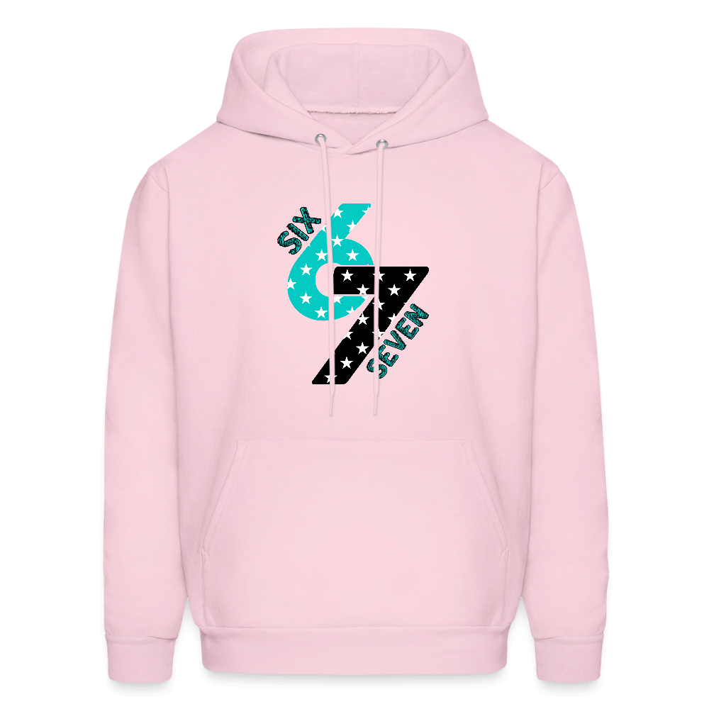Six Seven 67 (Star) Hoodie Color: pale pink
