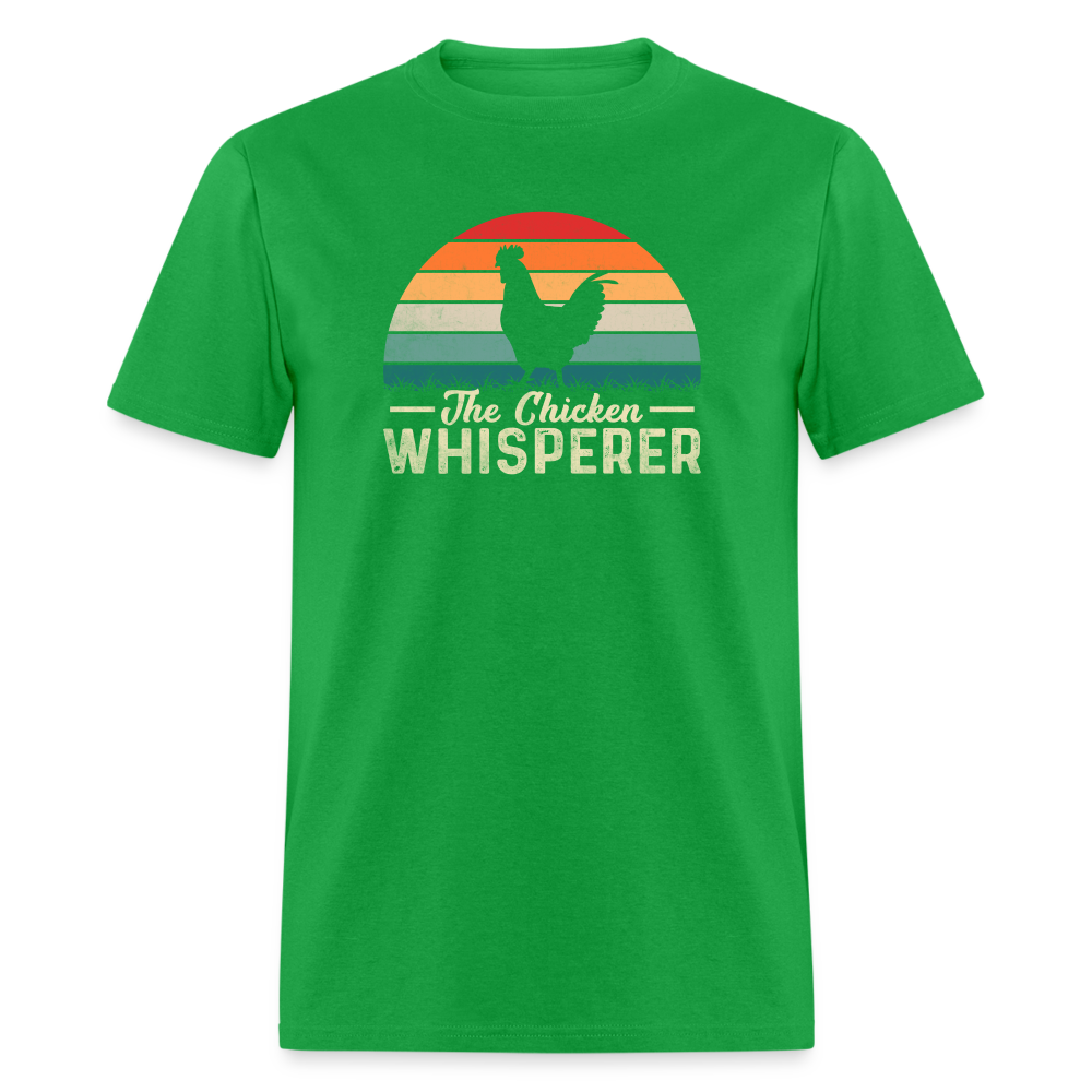 The Chicken Whisperer T-Shirt - bright green