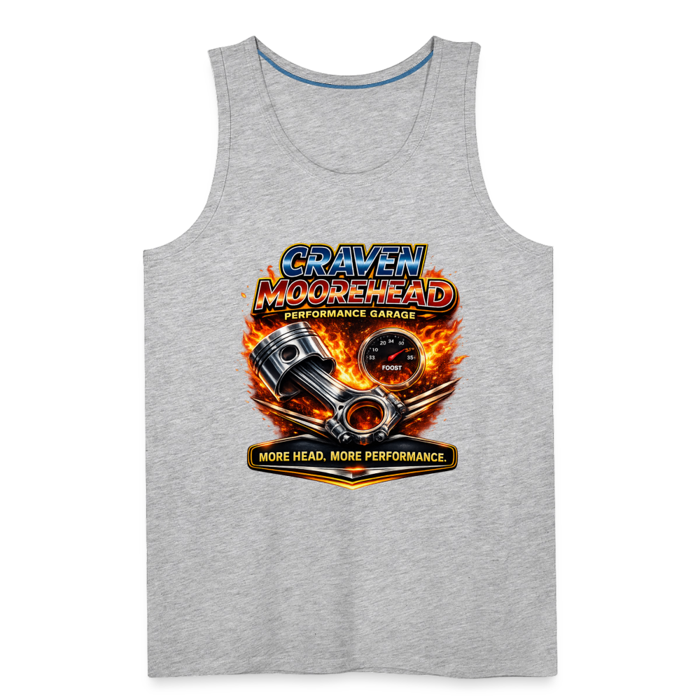 Craven Moorehead Performance Tank Top Color: Deep Navy