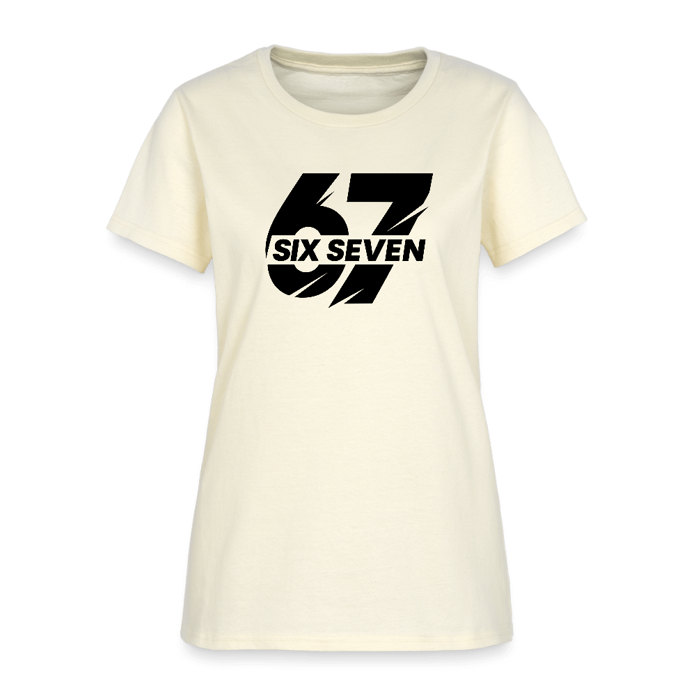 Six Seven 67 Women's T-Shirt Color: off white