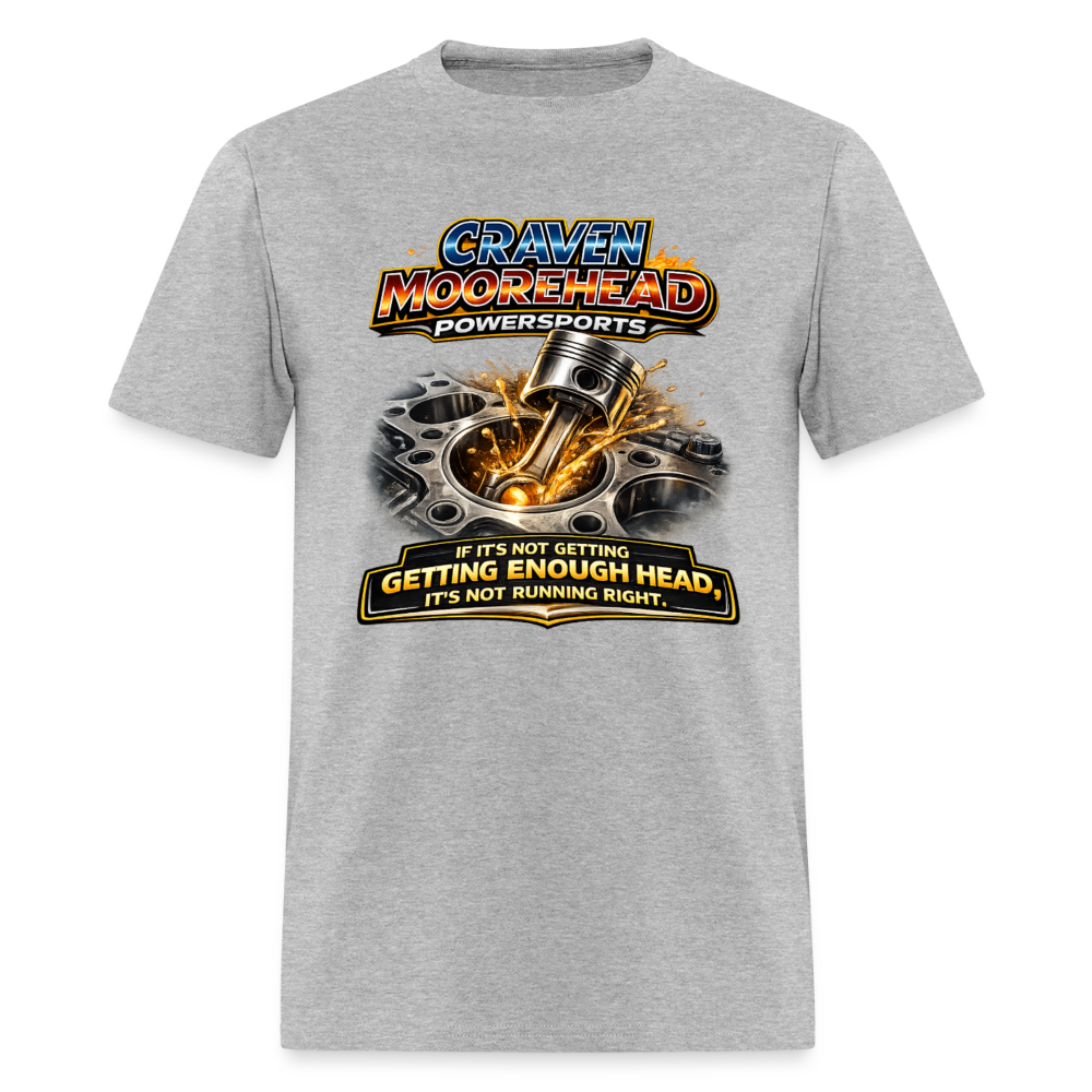 Craven Moorehead PowerSports T-Shirt Color: Heather Gray